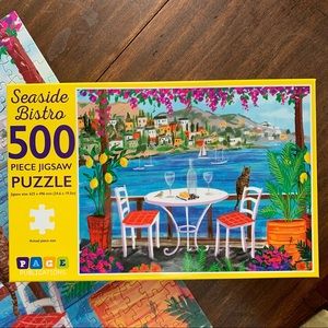 Seaside Bistro puzzle 500 pc